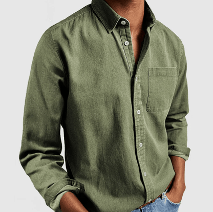 Thaddeus - Elegant Shirt - Casual - Linnen - Everyday Wear