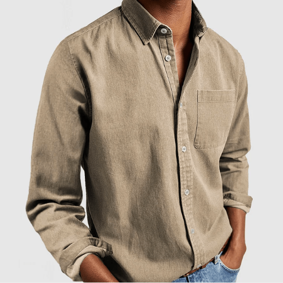 Thaddeus - Elegant Shirt - Casual - Linnen - Everyday Wear