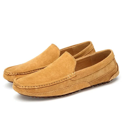 Men’s Classic Suede Stitch Loafers | For Everyday Wear