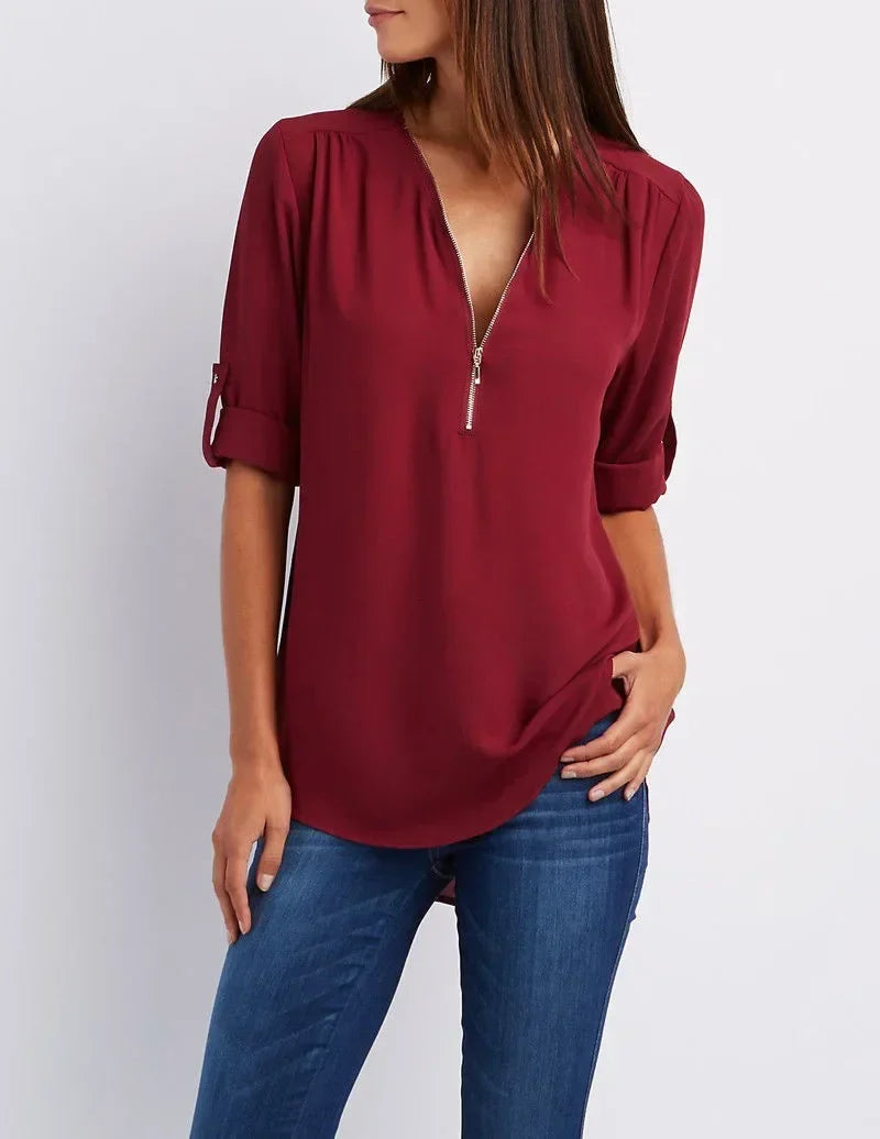 Brooke - Shirt - Chic - High Quality Material - Perfect for Casual Days