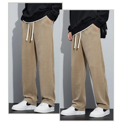 Jake - Elegant trousers - Casual - Corduroy - Everyday Wear