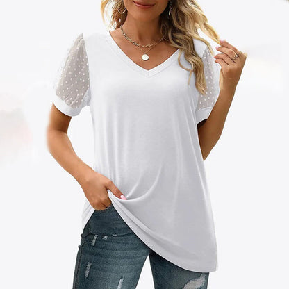 Aubrey - V-neck Blouse - Casual - Modern Style - Ideal for Summer