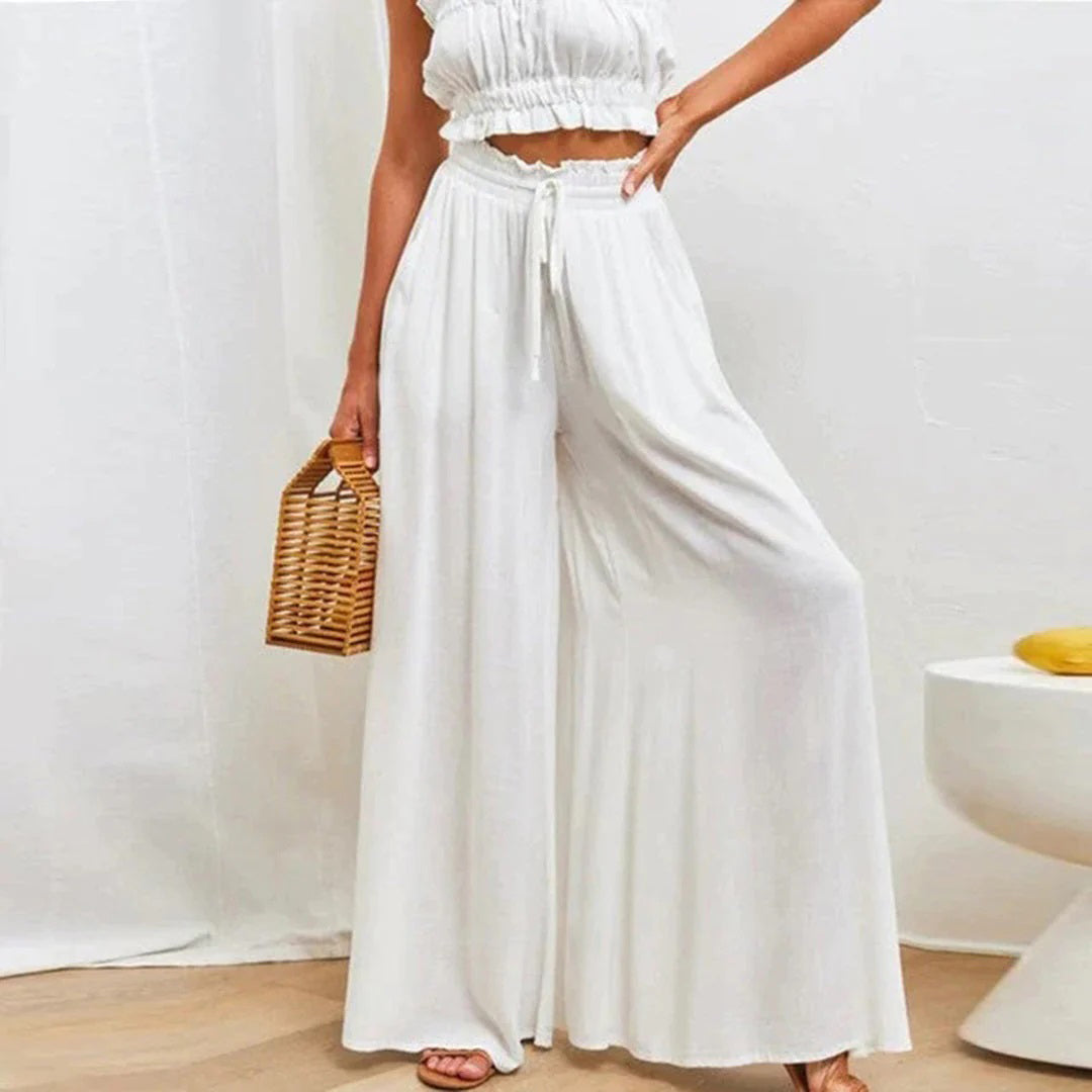 Drusilla - Wide Leg Pants - Chic - Timeless Style - Everday Wear