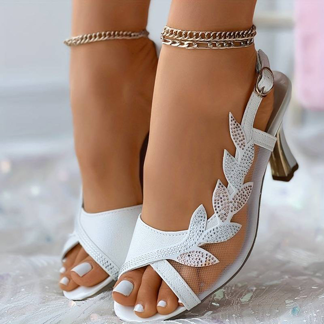 Julia - High Heel Sandals - Elegant - Seasoncollection- For Formal Occasions