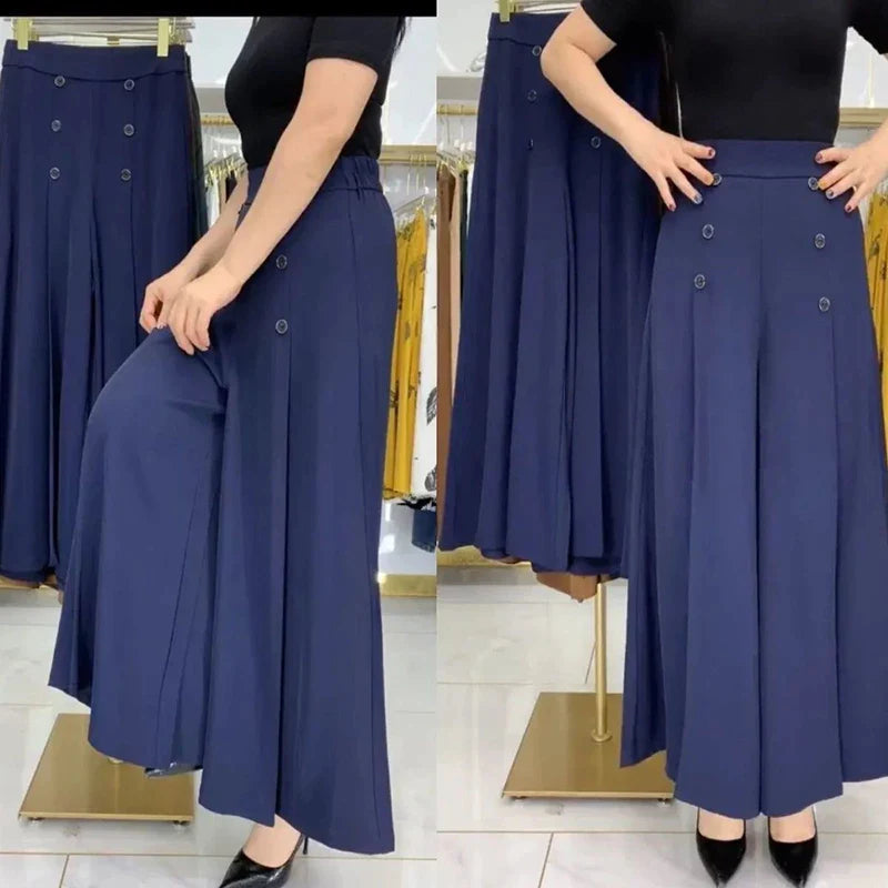 Elvira - Women's Flare Trousers - Elegant - Modern Style - For Formal Occasions