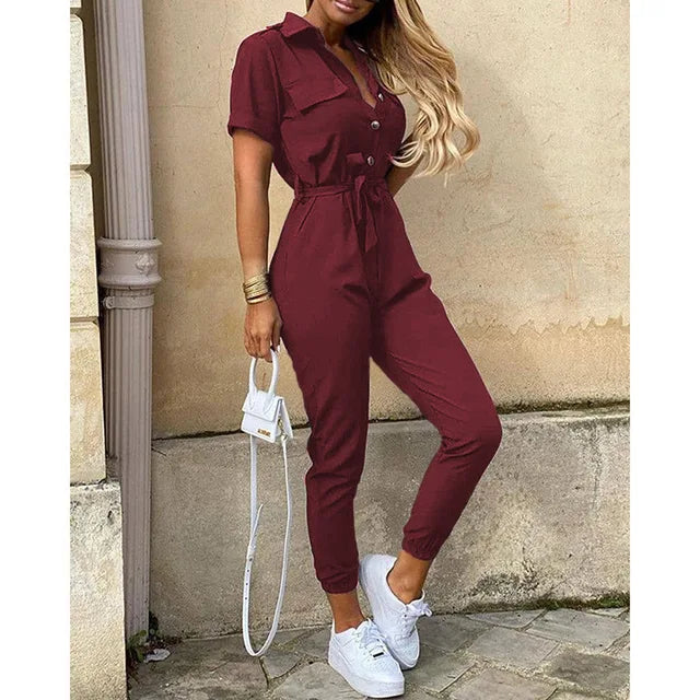 Célestine - Jumpsuit - Elegant - Light Formal Style - Ideal for Summer