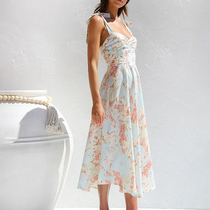 Lana - Midi Dress - Elegant - High quality Fiber - Ideal for Summer