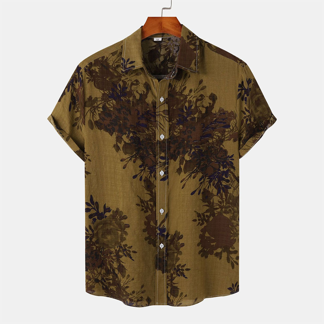 Alaric - Floral Shirt - Casual - Modern Style - Ideal for Summer