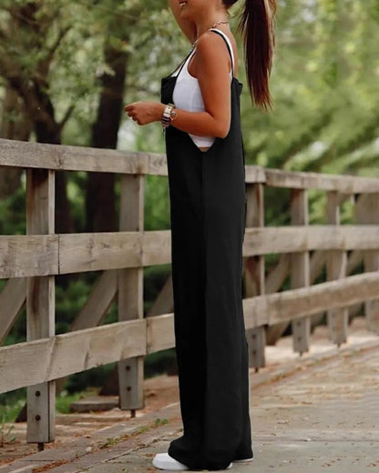 Amerie - Jumpsuit - Casual - Formal Style High Quality - Ideal for Summer