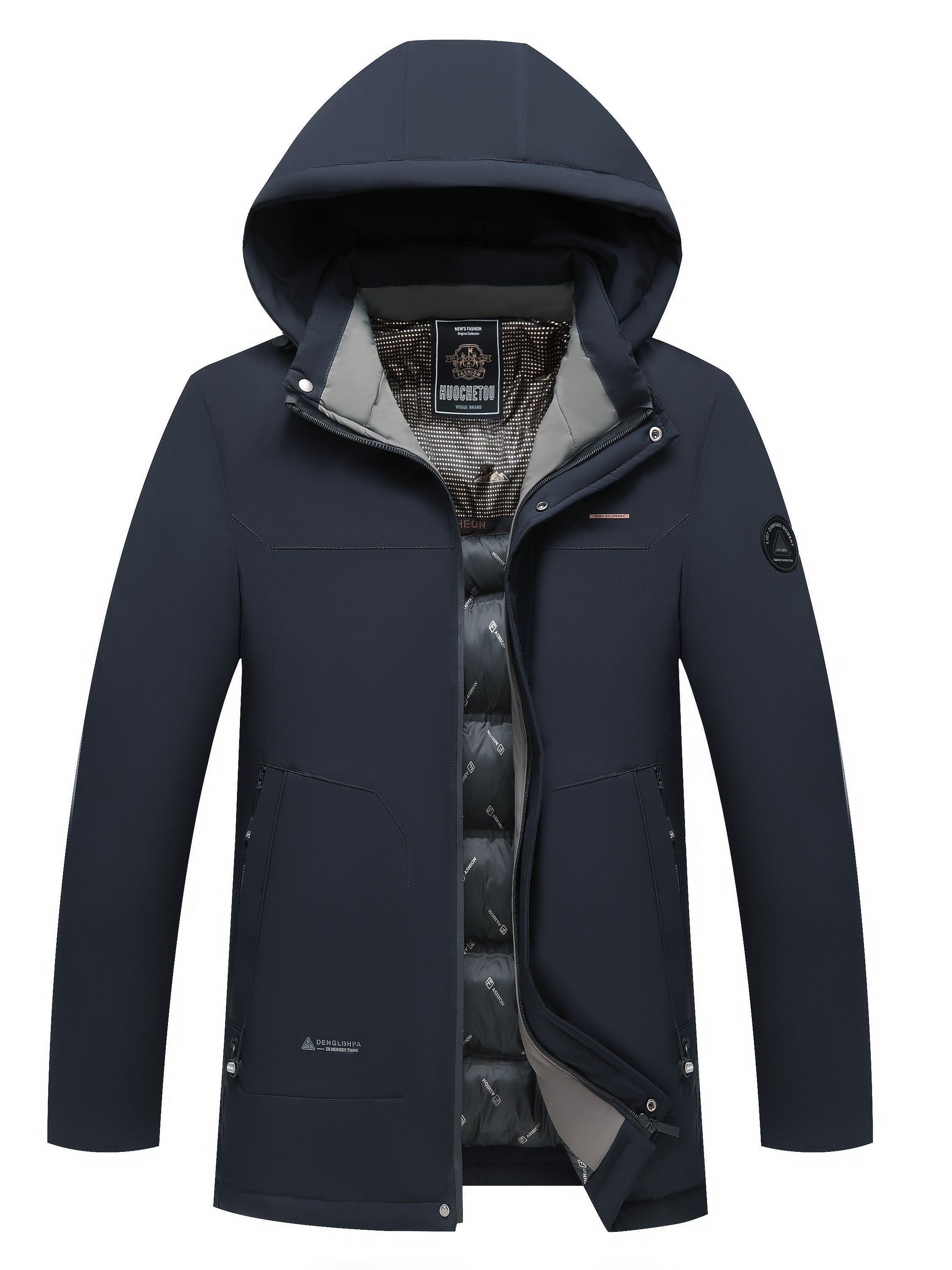 Men’s outlets jacket with detachable hood