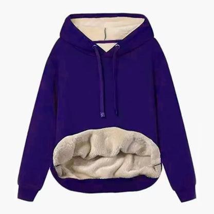 Women's Casual Fleece-Lined Hoodie | Perfect for Winter