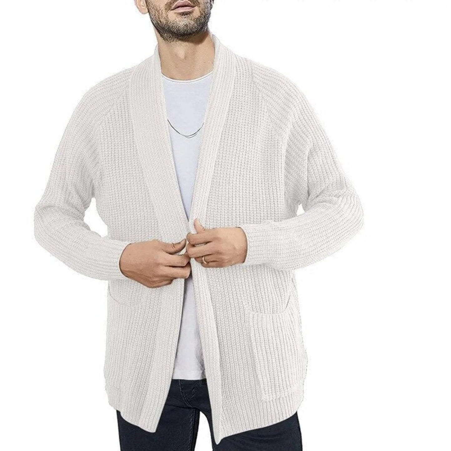 Rainer - Cardigan with Pockets - Casual - Comfortable - Ideal for Autumn/Winter