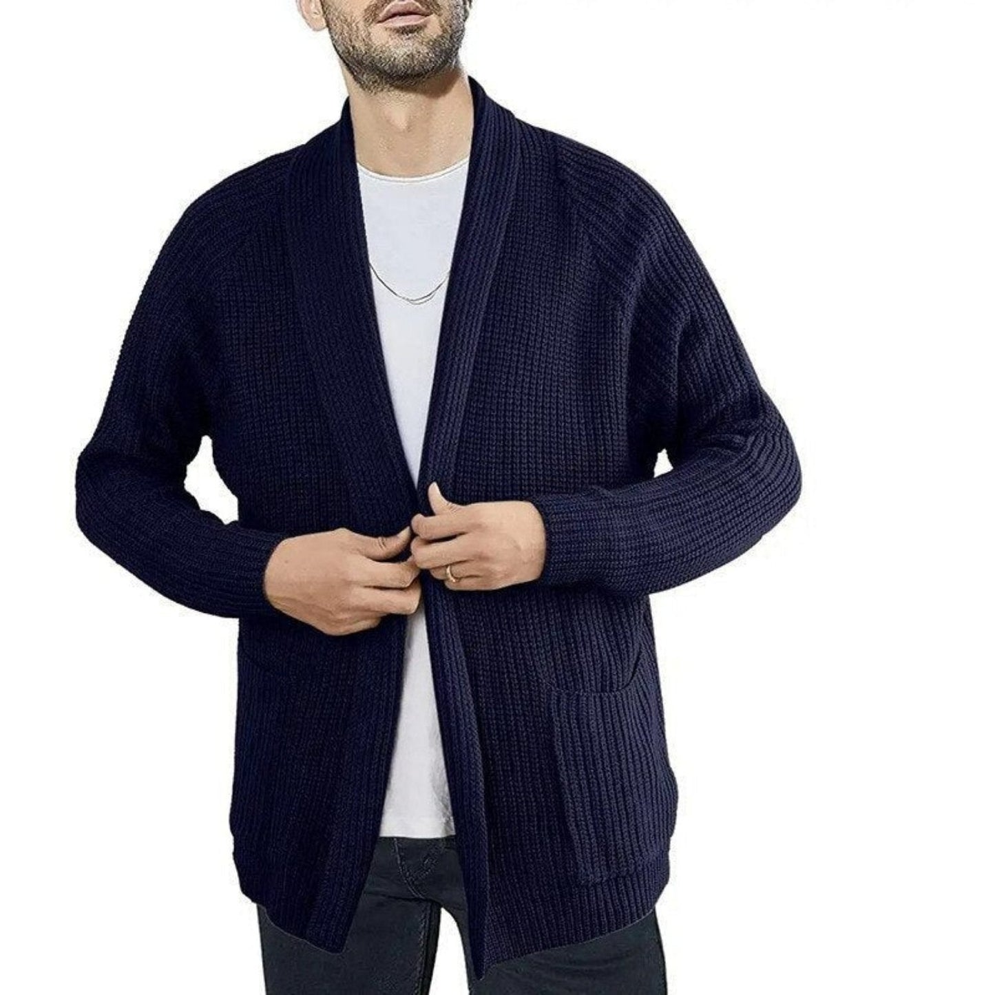 Rainer - Cardigan with Pockets - Casual - Comfortable - Ideal for Autumn/Winter