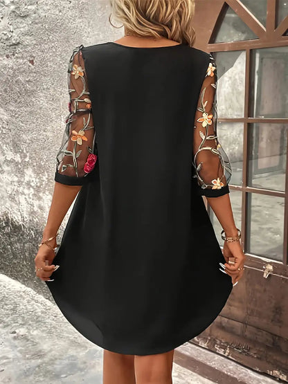 Ross - Midi Dress - Casual - Light Formal Style - Ideal For Parties