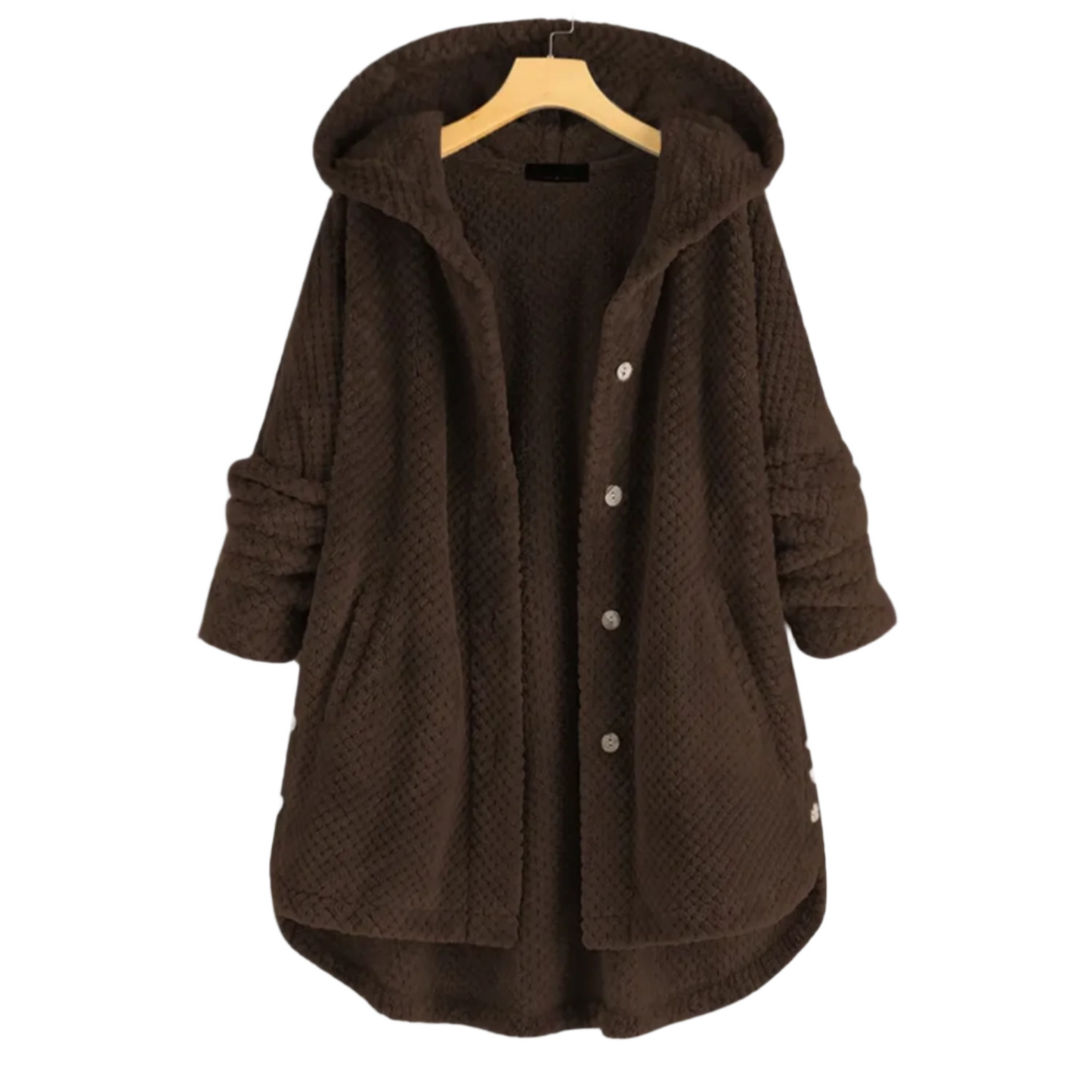 Juvy - Fleece jacket with hood - Casual - Comfortable - Ideal for Autumn/Winter