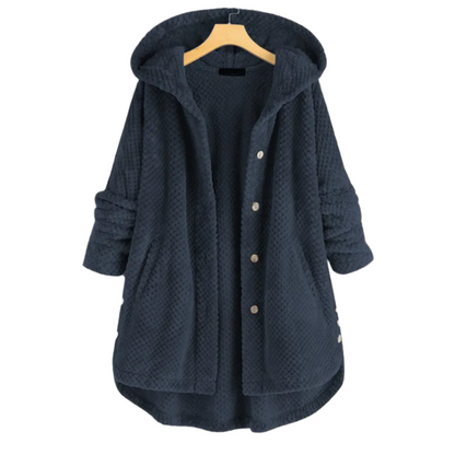 Juvy - Fleece jacket with hood - Casual - Comfortable - Ideal for Autumn/Winter