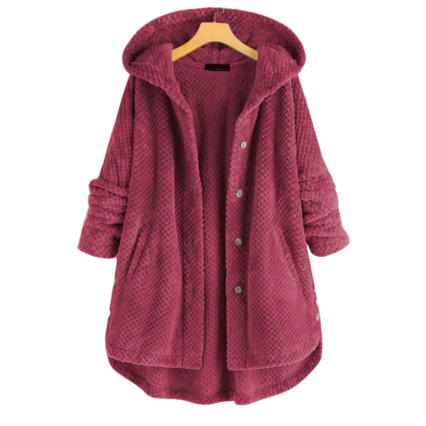 Juvy - Fleece jacket with hood - Casual - Comfortable - Ideal for Autumn/Winter