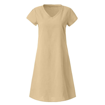 Carina - Midi Dress - Casual - Lightweight Modern Style - Ideal for Summer