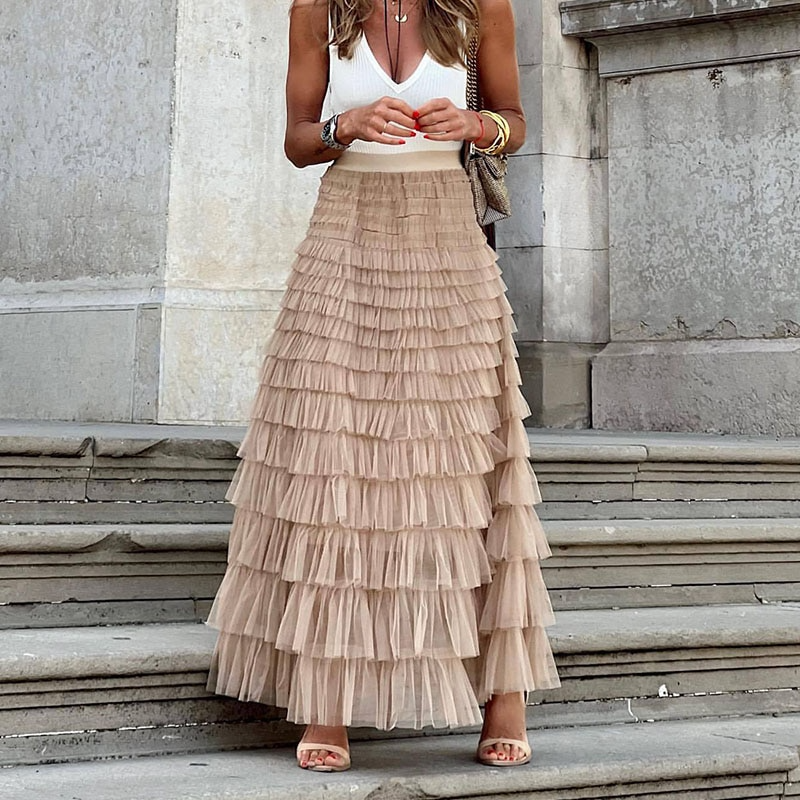 Bryony - Elegant Pleated Skirt - Chic - Timeless Style - Formal Occasions