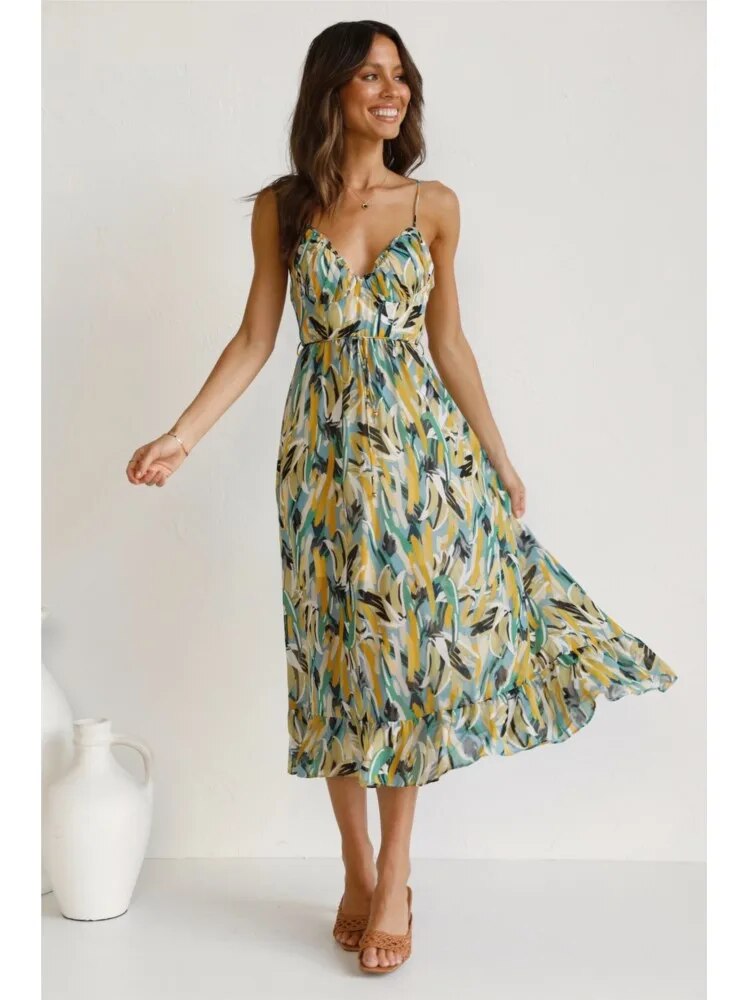 Lightweight summer maxi dresses on sale