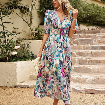 Camilla - Midi Dress - Casual - High-Quality Modern Style - Ideal for Summer