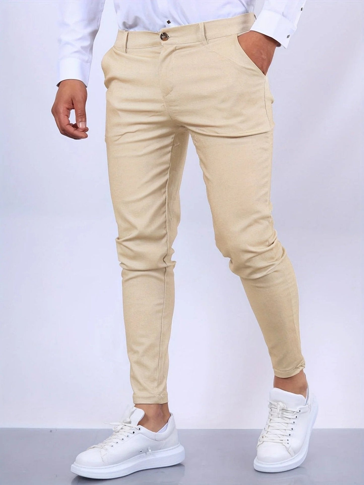 Asher - Chino Pants - Classic - Tailored Fit - Ideal for Autumn