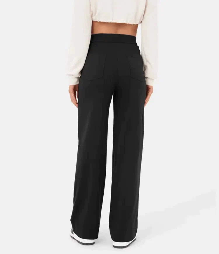 Aveline - Women's High Waist Trousers - Casual - Timeless Style - Everyday Wear