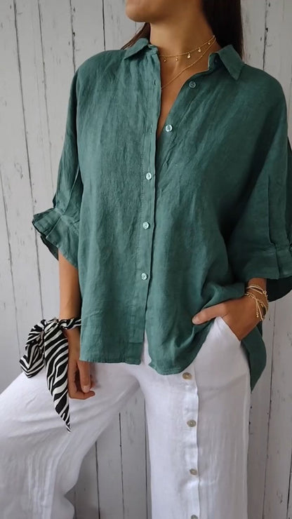 Madison - Women's Blouse Shirt - Chic - High-Quality Modern Style - Ideal for Summer