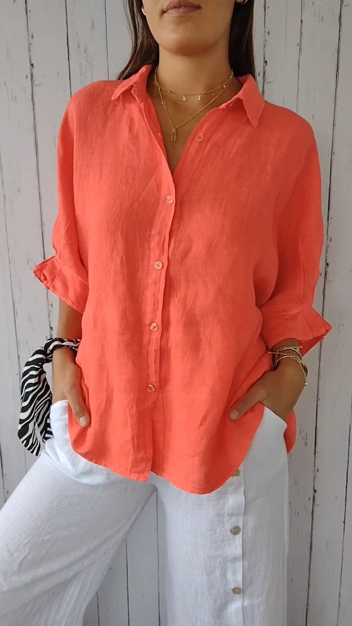 Madison - Women's Blouse Shirt - Chic - High-Quality Modern Style - Ideal for Summer