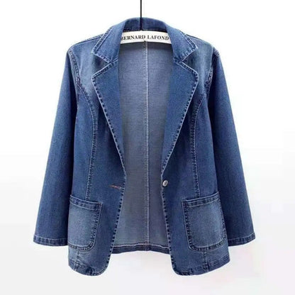 Bryson - Denim Blazer - Chic/Elegant - Fashionable - Ideal for Autumn/Winter