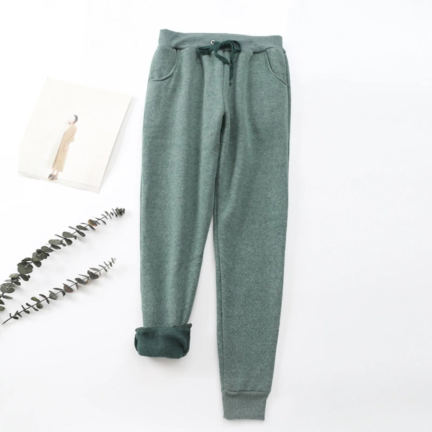 Women's Sporty Fleece Joggers with Pockets | Perfect for Everyday Wear