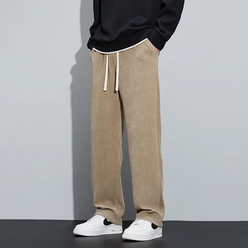 Jake - Elegant trousers - Casual - Corduroy - Everyday Wear