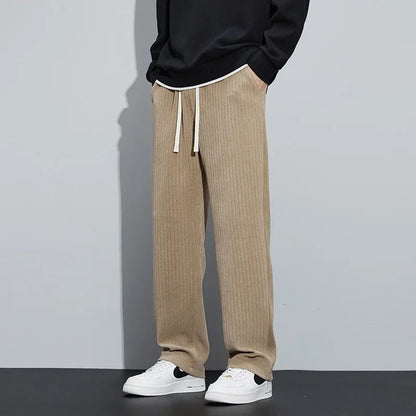 Jasper - Men's Loose Trousers - Casual - Jersey And Timeless Style - Everyday Wear