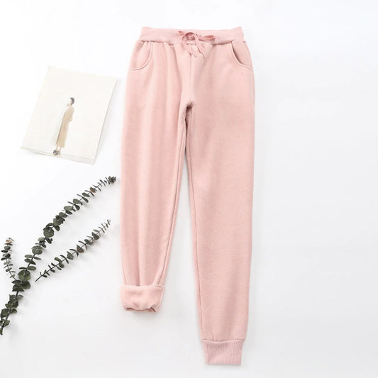 Women's Sporty Fleece Joggers with Pockets | Perfect for Everyday Wear